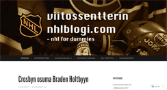 Desktop Screenshot of nhlblogi.com